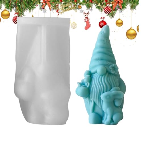 Weihnachtsmann-Kerzenform - Wachs für Silikonform, handgefertigte Kerzenform, Weihnachtsmann-Harzform | Weihnachtszwerg-Silikonform, 3D-Silikonform aus Weihnachtsmann-Kerzenform - Wachs für Silikonform, handgefertigte Kerzenform, Weihnachtsmann-Harzform | Weihnachtszwerg-Silikonform, 3D-Silikonform aus von Générique