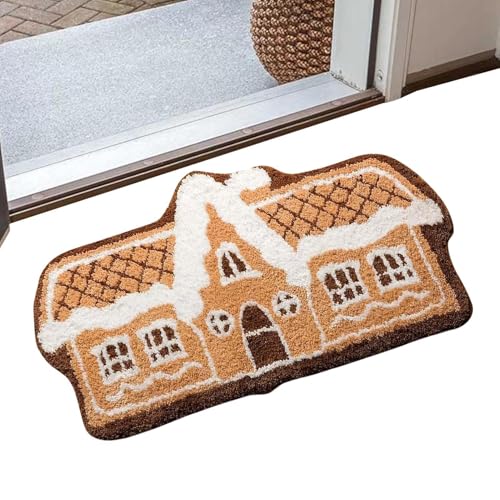 Weihnachtsmatte - Gewürzhaus Türmatte | Gewürz-Willkommensteppich | Rutschfester Weihnachtsteppich | Innenteppich aus Gewürz | Willkommensmatte in Form von aber Weihnachtsmatte - Gewürzhaus Türmatte | Gewürz-Willkommensteppich | Rutschfester Weihnachtsteppich | Innenteppich aus Gewürz | Willkommensmatte in Form von aber von Générique