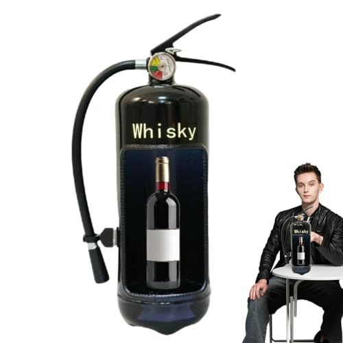 Weinflaschen-Feuerlöscher – tragbarer Feuerlöscher | Weinkisten-Feuerlöscher | Weinregal für Feuerlöscher | Wand-Feuerlöscher | Weinflaschenhalter aus Eisen Weinflaschen-Feuerlöscher – tragbarer Feuerlöscher | Weinkisten-Feuerlöscher | Weinregal für Feuerlöscher | Wand-Feuerlöscher | Weinflaschenhalter aus Eisen von Générique