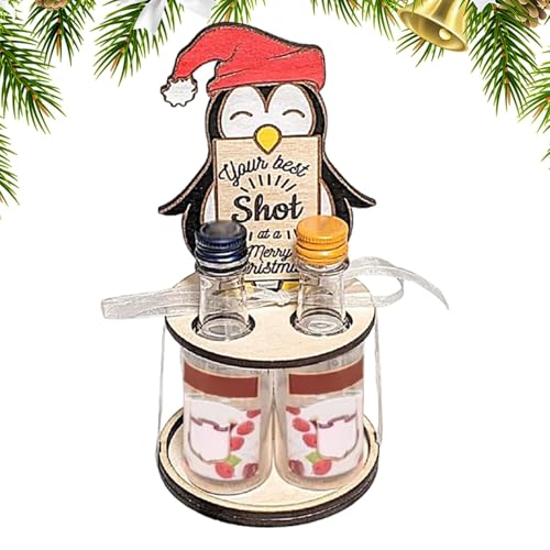 Weinflaschenhalter, Alkohol-Flaschenhalter – aus Holz als Weihnachtsalkoholhalter | Getränkeaufbewahrungsständer, Weihnachtsdekoration Weinregal, Urlaubsbarutensilien p Weinflaschenhalter, Alkohol-Flaschenhalter – aus Holz als Weihnachtsalkoholhalter | Getränkeaufbewahrungsständer, Weihnachtsdekoration Weinregal, Urlaubsbarutensilien p von Générique