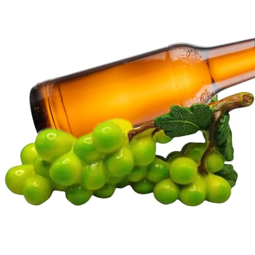 Weinständer-Ornament aus Kunstharz, Weinständer aus Traubenhaus | Dekorativer Ständer aus Kunstharz, dekorative Traubenfigur für Zuhause, Ornament für Bar, Versammlungen, Büros, Haus von Générique