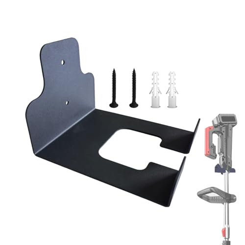 Werkzeughalter für Garten | Wandhalterung für Rasenwerkzeuge – robustes Aufbewahrungsregal für Heckenschere, Außenbereich, Werkstatt, Garage, Untergeschoss von Générique