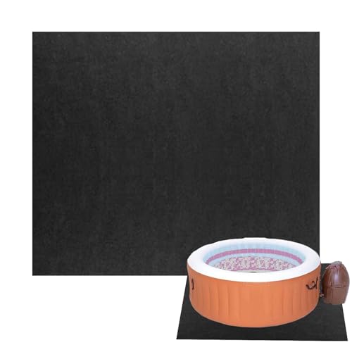 -Schutzpolster, aufblasbare -Matte | Bodenabdeckung 79 x 90 Zoll | Bodenabdeckung für Spa-Pools, ohne Verrutschen und ohne Verrutschen von Générique
