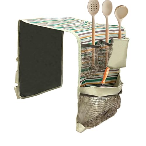 Wohnheim-Organizer, 14 Hängende Taschen für den Kühlschrank, für Zuhause, multifunktionale Wandhalterung mit einfachem Zugang, Küchenorganisation für Büros, Haushalt von Générique