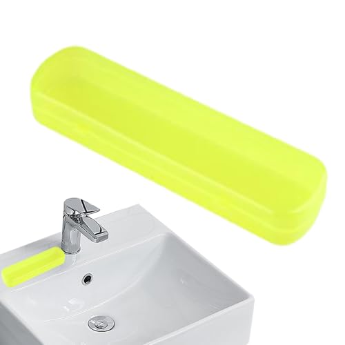 Zahnbürstenhalter, Reisezahnbürstenhalter | Tragbare Zahnbürstenbox - Etui des Zahnbürstenhalters Auslaufsicher für Bad Waschtisch Camping RV Trip Verwendung von Générique