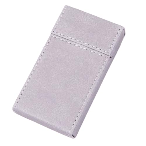 Zigarettenetui aus Leder mit Magnetverschluss, wiederverwendbar, für 20 Zigaretten, täglicher Schutz, 11 x 6 x 2 cm Zigarettenetui aus Leder mit Magnetverschluss, wiederverwendbar, für 20 Zigaretten, täglicher Schutz, 11 x 6 x 2 cm von Générique