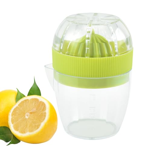 Zitronensaft – Effizienter Hand-Entsafter mit Messbecher | praktischer Zitrus-Saftbecher, praktischer Zitrus-Safttrenner, multifunktional, Presspresse, Gadgets von Générique