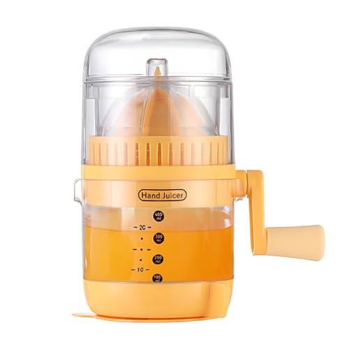 Zitrus-Handbuch – Orangen-Saftpresse | Orangefarbener Entsafter | tragbare Saftmaschine mit gepresstem Griff und Griff | Zitruspressbecher für Obst, Granatäpfel Zitrus-Handbuch – Orangen-Saftpresse | Orangefarbener Entsafter | tragbare Saftmaschine mit gepresstem Griff und Griff | Zitruspressbecher für Obst, Granatäpfel von Générique