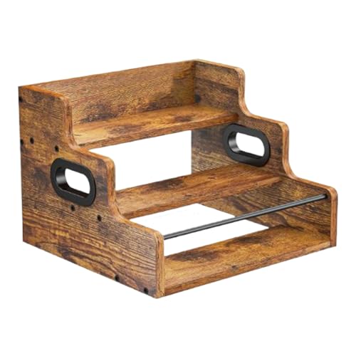 für Barflaschen – 40,6 x 30,4 x 23,5 cm desktop – transparente Flaschenorganisation mit 3 Ebenen, 3 Ebenen, für Anthusiasten-Küchensammler von Générique