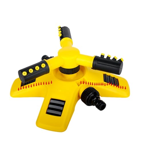 für Garten, 3 Arme, großer Sprinkler, 360 ° drehbar, wetterfest, für Garten, Hof, Bauernhof, Gemüsegarten für Garten, 3 Arme, großer Sprinkler, 360 ° drehbar, wetterfest, für Garten, Hof, Bauernhof, Gemüsegarten von Générique