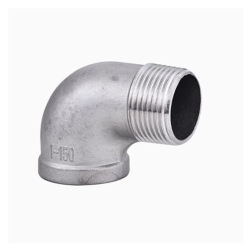 1/4 "3/8" 1/2 "3/4" 1 "1-1/4" ellenbogen 45/90 Grad Abgewinkelt 304 Edelstahl stahl M + F Gewinde Rohr Fitting DN8 DN15 DN20 DN25(Orange,OTHER_2") von Generisch