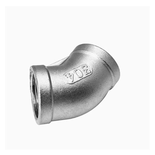 1/4 "3/8" 1/2 "3/4" 1 "1-1/4" ellenbogen 45/90 Grad Abgewinkelt 304 Edelstahl stahl M + F Gewinde Rohr Fitting DN8 DN15 DN20 DN25(WHITE,OTHER_1") von Generisch