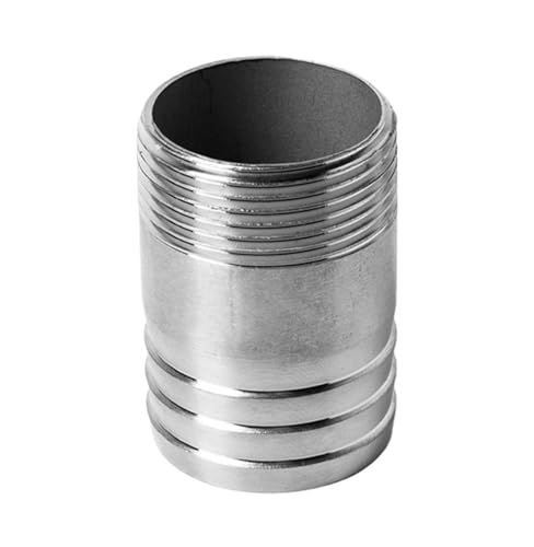 1/4" bis 2" Edelstahl 304 BSP-Gewindebogen und -kupplung - 3-Wege-/4-Wege-Rohrverschraubungsadapter für Sanitär, Heizungs-, Lüftungs- und Klimatechnik und den industriellen Einsatz(Gold,1-1/2") von Generisch