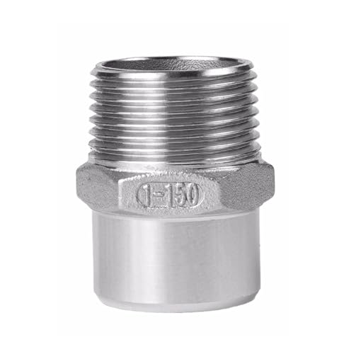 1/4" bis 2" Edelstahl 304 BSP-Gewindebogen und -kupplung - 3-Wege-/4-Wege-Rohrverschraubungsadapter für Sanitär, Heizungs-, Lüftungs- und Klimatechnik und den industriellen Einsatz(PURPLE,2") von Generisch