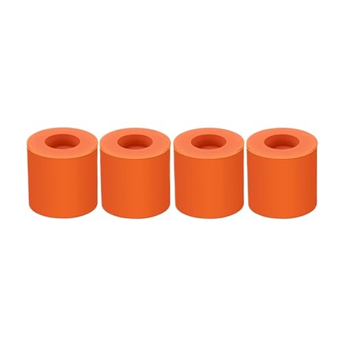 1-6set Hot Bed Leveling Column Silikon Solid Spacer Platform Leveler Kompatibel mit CR10/CR10S CR-X Ende-3 ELEGOO Kobra 3D-Druckerteilen(Brown 16mm,1Set) von Generisch