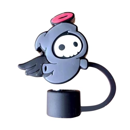 1 PC Halloween Trinkhalm Abdeckkappe Wiederverwendbar Weicher Silikon-Trinkhalm Aufsatz Protectors Drinking für Stanley-Becher Niedliches Halloween Thema Staubdicht Trinkhalm Dekor 1 PC Halloween Trinkhalm Abdeckkappe Wiederverwendbar Weicher Silikon-Trinkhalm Aufsatz Protectors Drinking für Stanley-Becher Niedliches Halloween Thema Staubdicht Trinkhalm Dekor von Generisch