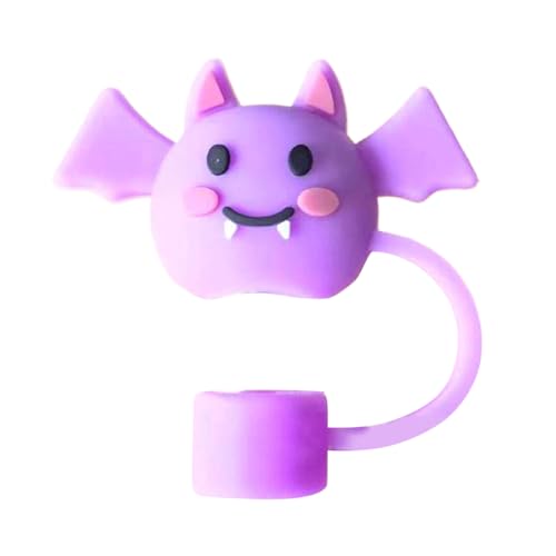 1 PC Halloween Trinkhalm Abdeckkappe Wiederverwendbar Weicher Silikon-Trinkhalm Aufsatz Protectors Drinking für Stanley-Becher Niedliches Halloween Thema Staubdicht Trinkhalm Dekor 1 PC Halloween Trinkhalm Abdeckkappe Wiederverwendbar Weicher Silikon-Trinkhalm Aufsatz Protectors Drinking für Stanley-Becher Niedliches Halloween Thema Staubdicht Trinkhalm Dekor von Generisch