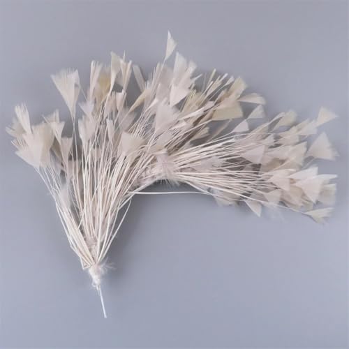 1 Strauß Feder Blume für Kopfschmuck 25-30 cm Hochzeit Party Dekoration Handwerk DIY Zubehör Kopfschmuck Licht Champagner 1 Strauß Feder Blume für Kopfschmuck 25-30 cm Hochzeit Party Dekoration Handwerk DIY Zubehör Kopfschmuck Licht Champagner von Generisch