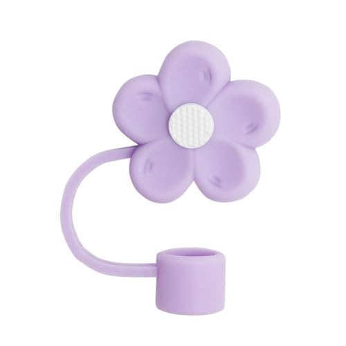 1 x Silikon-Trinkhalm-Abdeckung für Stanley-Becher mit einem Fassungsvermögen von 10 mm und 850 ml, süße Blumen-Strohhalm-Abdeckkappe für 1,2 l Trinkgläser, wiederverwendbare Strohhalm-Auflage für 1 x Silikon-Trinkhalm-Abdeckung für Stanley-Becher mit einem Fassungsvermögen von 10 mm und 850 ml, süße Blumen-Strohhalm-Abdeckkappe für 1,2 l Trinkgläser, wiederverwendbare Strohhalm-Auflage für von Generisch