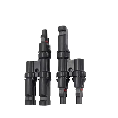 1 zu 2/3/4/5/6T Solar MC Anschlüsse for Photovoltaik Energie PV Panel Parallel Splitter Koppler Combiner IP67 1000V 1 Paar(2T-1pair) von Generisch