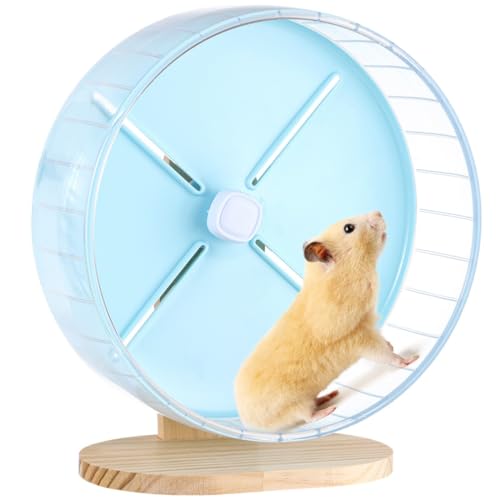 10,2 Zoll leises Hamsterrad mit Ständer, verstellbares Laufrad für Meerschweinchen, Rennmäuse und Chinchillas 10,2 Zoll leises Hamsterrad mit Ständer, verstellbares Laufrad für Meerschweinchen, Rennmäuse und Chinchillas von Generisch