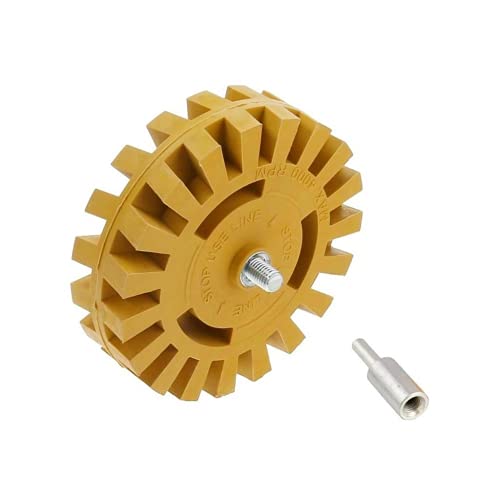 10,2 cm glatter Anti-Kratz-Aufkleber-Entferner, Rad, schnelle Nadelstreifen, Bohrmaschinen-Adapter, Gummi, Lackreparatur, Aufkleber, Entferner, Haltbarkeit 10,2 cm glatter Anti-Kratz-Aufkleber-Entferner, Rad, schnelle Nadelstreifen, Bohrmaschinen-Adapter, Gummi, Lackreparatur, Aufkleber, Entferner, Haltbarkeit von Generisch