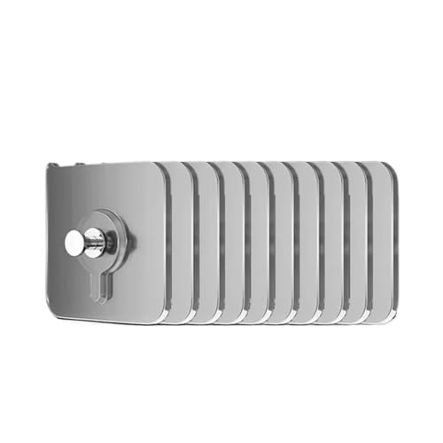 10–100 Stück selbstklebende Wandhaken for Bilderrahmen, Uhr, Küche, Badezimmer, Schraubhaken, stanzfreies Aufhängen von Bildhaltern, Organizer(100Pcs) von Generisch