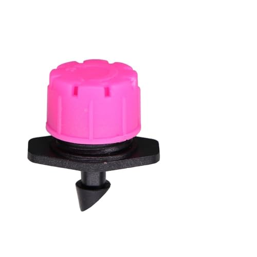 10-1000PCS Adjustable 8 Holes Dripper Sprinkler Garden Irrigation Nozzle Emitter Micro Drip Balcony Yard Greenhouse(Pink,200PCS) von Generisch