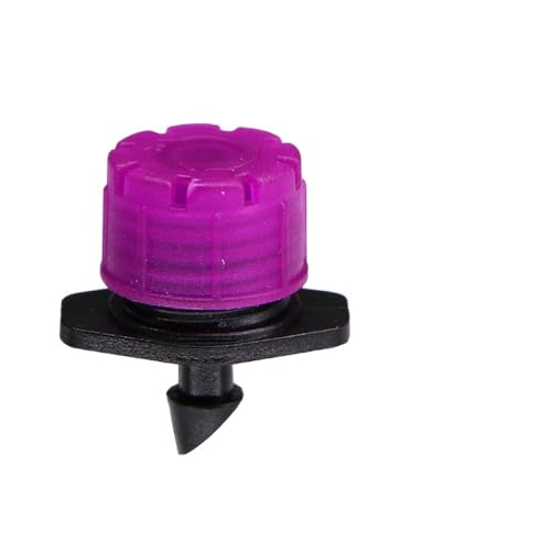 10-1000PCS Adjustable 8 Holes Dripper Sprinkler Garden Irrigation Nozzle Emitter Micro Drip Balcony Yard Greenhouse(Purple,500PCS) von Generisch