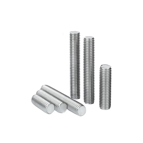 10 Stück M8 x 80mm Gewindestifte aus Edelstahl A2 V2A (DIN 976), hochfeste metrische Vollgewindestäbe, korrosionsbeständig für Haushaltsgeräte、3D-Drucker und Geräte. von Generisch