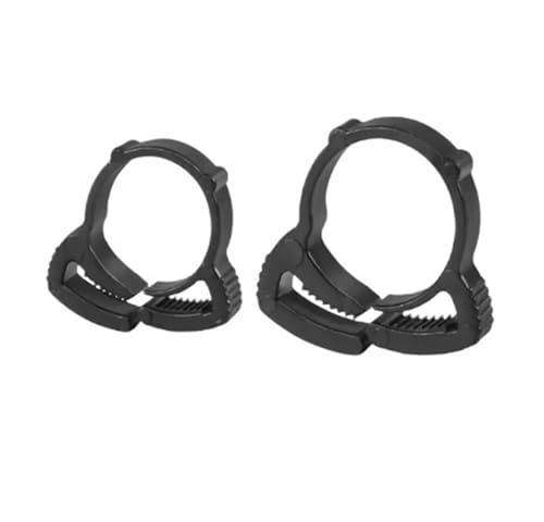 10 stücke Schlauch Klemmen 3,8~59mm Kunststoff Linie Wasser Rohr Starke Clip Frühling Krämpfe Kraftstoff Luft Rohr Fitting Feste werkzeug(45.5-47.5mm(Black)) von Generisch
