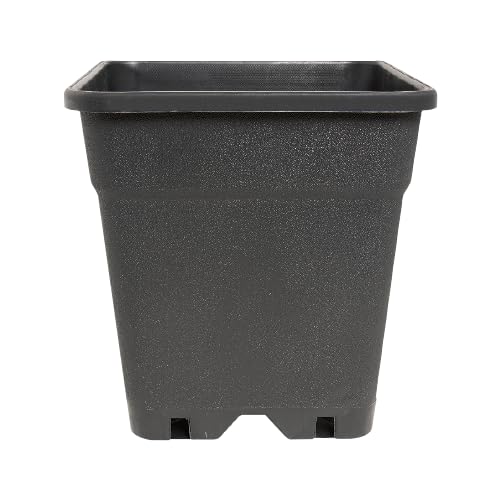 10 x Pflanztopf in Verschiedene Größen Anzucht Töpfe Grow viereckig Kübel (7 L / 20 x 20 x 25 cm) von Generisch