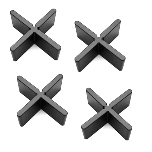 1000 Stk. Fugenkreuze für Terrassenplatten 4 mm Fugenbreite Höhe 10 mm oder 20 mm Bodenplatten Fliesenkreuze Fugenkreuz auch als T-Stück (20 mm Steghöhe) von Generisch