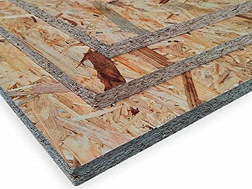 12-18mm OSB3 Grobspanplatte Zuschnitt Spanplatte Verlegeplatte 1250x400x12mm, 1250x400x12mm (125x40cm) von Generisch