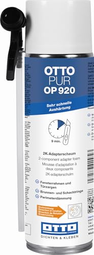 12 x OTTO-PUR OP920 2K-Schaum 400 ml Zargenschaum Montageschaum Schnellschaum PU-Schaum zur schnellen und sicheren Montage von Türzargen und Fensterelementen B2 12 x OTTO-PUR OP920 2K-Schaum 400 ml Zargenschaum Montageschaum Schnellschaum PU-Schaum zur schnellen und sicheren Montage von Türzargen und Fensterelementen B2 von Generisch