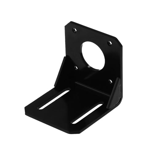 17 23 Steppr Motor Zubehör Halterung Unterstützung Montage L Typ Montieren 42 Stepping Stepper Halter(Silver) von Generisch