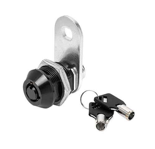17mm Cam Lock Schrank Briefkasten Schublade Schloss Schrank Rohr Zunge Schloss 2 Schlüssel Heimwerker Sicherheit Möbel Tür Hardware von Generisch