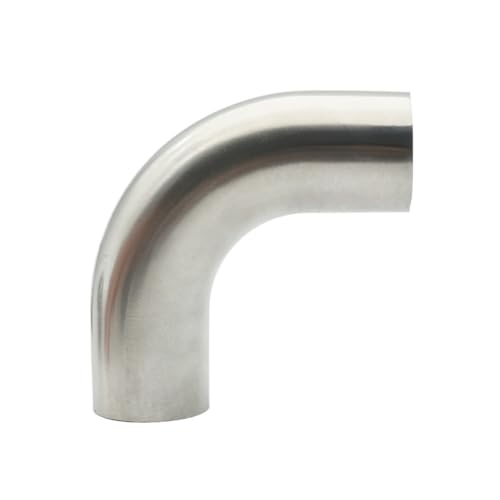 19mm-102mm 304/316 Edelstahl Grade Schweißen Verlängerung 90 ° 45 ° Ellenbogen Nahtlose Rohr Fittings Poliert(Extended elbow,SUS304_57MM) von Generisch