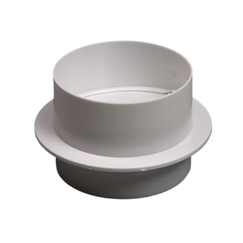 1PC Durable Kunststoff Rohr Überprüfen Ventil Runde 80/100/110/150/200mm Rohr Draft Blocker Luft Kanal Überprüfen Belüftung Ventil Küche(150mm) von Generisch