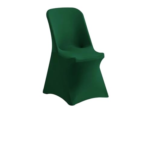 1PC Universal Spandex Chair Cover - Stretch Washable for Wedding/Party/Banquet(Blackish Green,10pcs 86x45x45cm) von Generisch