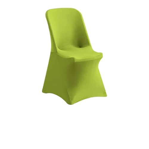 1PC Universal Spandex Chair Cover - Stretch Washable for Wedding/Party/Banquet(Yellowish Green,10pcs 86x45x45cm) von Generisch