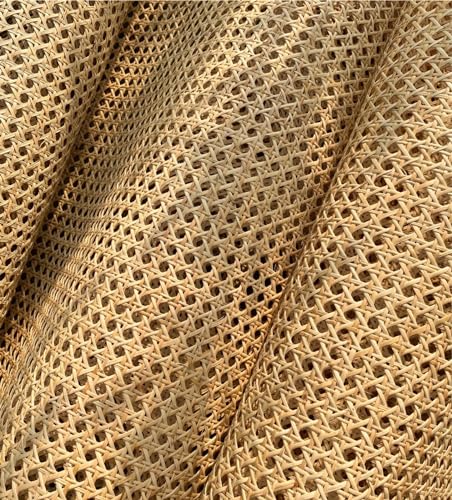 1m breit Wiener Geflecht, Rattan Gurtband Natürliches, Wiener Geflecht Meterware,100x250cm Rattan Geflecht Reparaturset Für Rattanmöbel Lampenschirm Rattan Stuhl Kommode Schrank Deko Korb Sideboard von Generisch