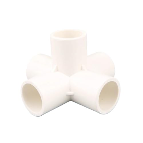 1pc 20 25 32mm Weiß Rohrverbinder Gerade Ellenbogen T Kreuz Wasser Adapter 3 4 5 6 Möglichkeiten(Yellow,I.D 20mm) von Generisch