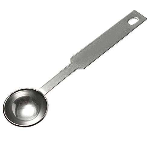 1x Siegelwachs Schmelzlöffel Aluminiumlegierung Siegelwachs Löffel für Briefumschläge Briefmarke Craft Wax Sealing Silber Langlebig und praktischPraktisches Design, langlebig. von Generisch