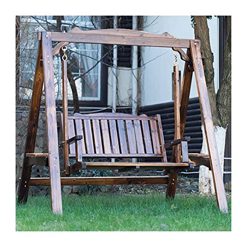 2-Personen-Outdoor-Schaukelstuhl mit Ständer – robuste Gartenmöbel zum Entspannen auf der Terrasse von Generisch