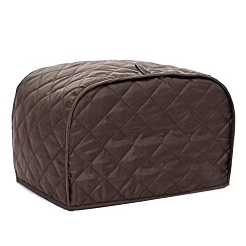 2 Scheiben Brot Toaster Abdeckung Wasserdichter Schutz Home Geräteabdeckung Küchenwerkzeug Haushalt Flache Aufbewahrungsbehälter Mit Deckel Unter Dem Bett (E, One Size) von Generisch