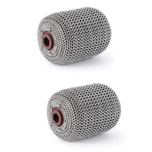 2 Stück Ersatz Grillbürstenköpfe für Elektrischer Grillreiniger von Generisch