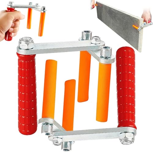 2 Stück Heavy Duty Drywalls Carriers Tool with Nonslip Handle, Multifunktionales Plattenhebewerkzeug, Trockenbauträger-Metallgreifer für Platten und Sperrholz 2 Stück Heavy Duty Drywalls Carriers Tool with Nonslip Handle, Multifunktionales Plattenhebewerkzeug, Trockenbauträger-Metallgreifer für Platten und Sperrholz von Generisch