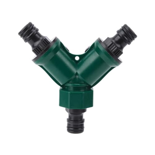 2-Wege-Schlauchverbinder Gartenwasserrohrverbinder Y-Verteiler Rohradapter mit individuellen An-/Aus-Ventilen für Wasserleitung für Wasserleitung Schnellendverbinder 2-Wege-Schlauchverbinder Gartenwasserrohrverbinder Y-Verteiler Rohradapter mit individuellen An-/Aus-Ventilen für Wasserleitung für Wasserleitung Schnellendverbinder von Generisch