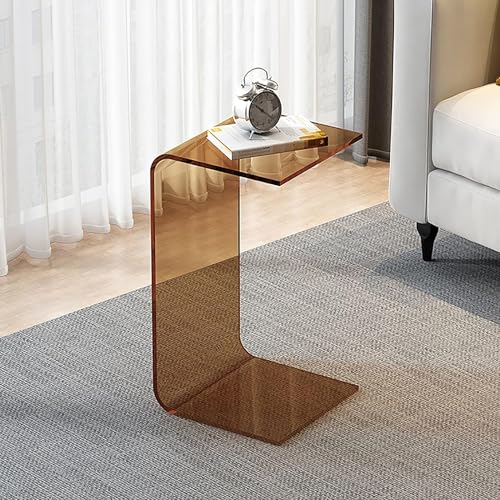 2-stöckiger Acryl-Beistelltisch, transparenter Beistelltisch für Mehrzweckgebrauch als Nachttisch, Couchtisch oder Laptop-Schreibtisch im Wohnzimmer, Schlafzimmer, Balkon, Terrasse und Büro 2-stöckiger Acryl-Beistelltisch, transparenter Beistelltisch für Mehrzweckgebrauch als Nachttisch, Couchtisch oder Laptop-Schreibtisch im Wohnzimmer, Schlafzimmer, Balkon, Terrasse und Büro von Generisch